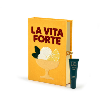 “La Vita Forte” Olympia Le-Tan Clutch &amp; Bio-Peptide Lip Treatment